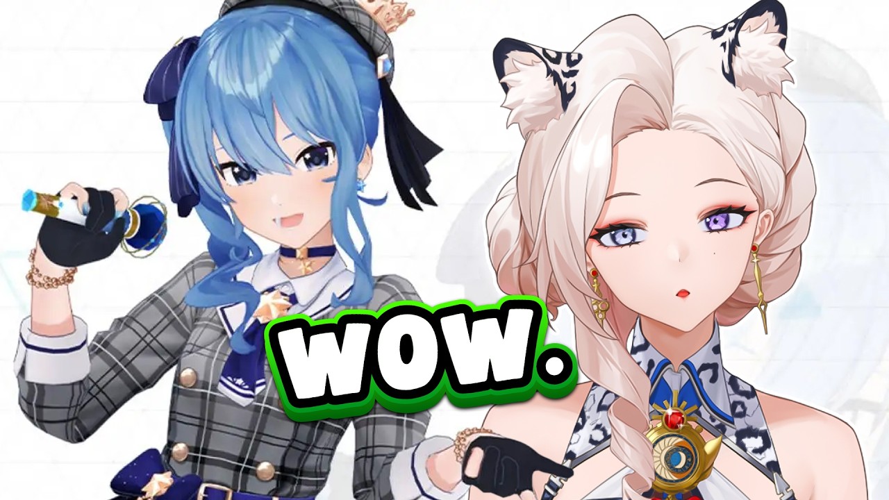SHE'S INSANE! | Snow-Leopard Discovers Hoshimachi Suisei (for the FIRST TIME)