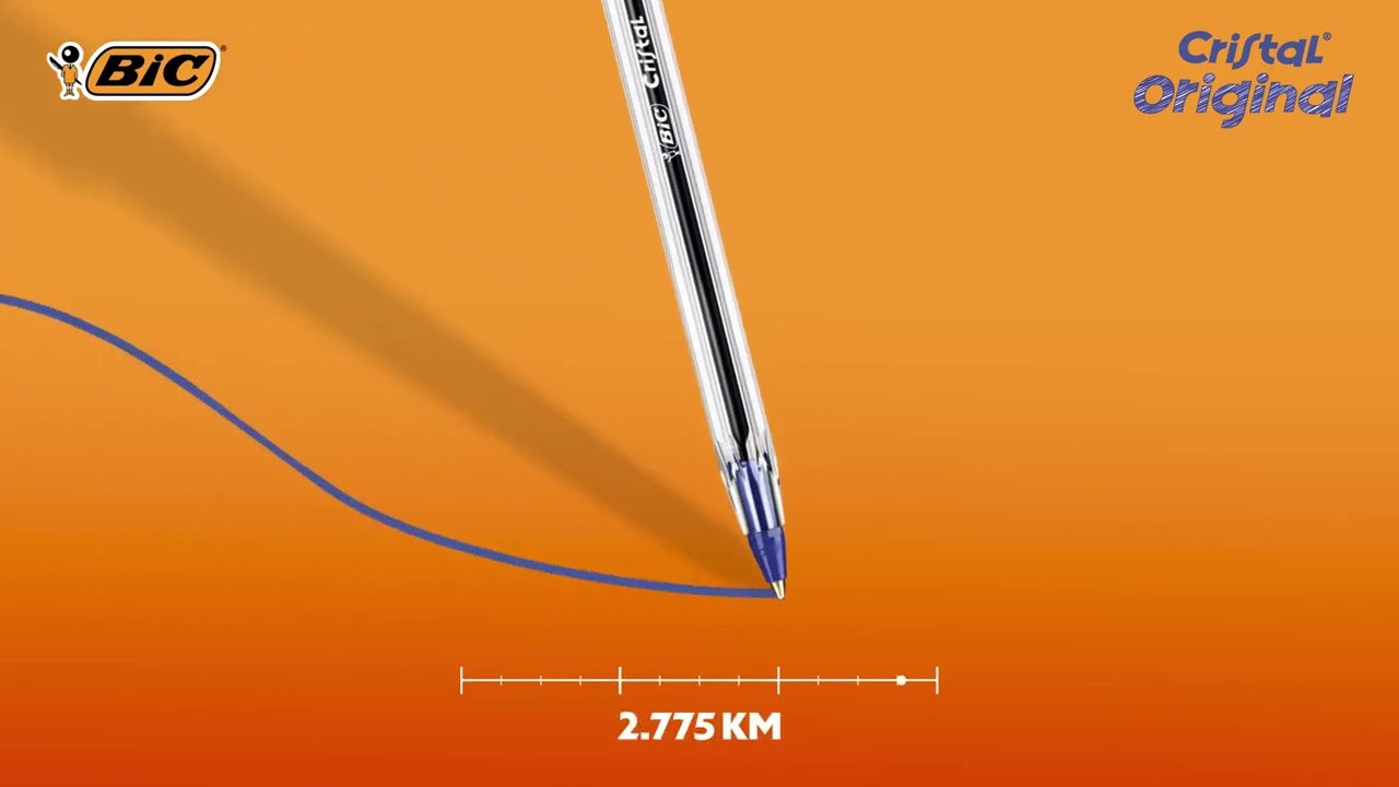 BIC Cristal Original &ndash; Ecrit jusqu&rsquo;&agrave; 3 KM