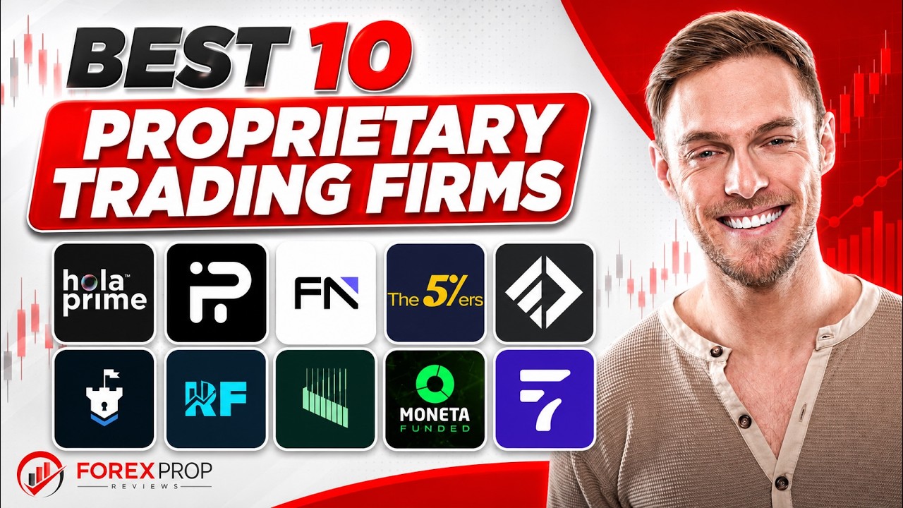 Best 10 Proprietary Trading Firms of June 2026!