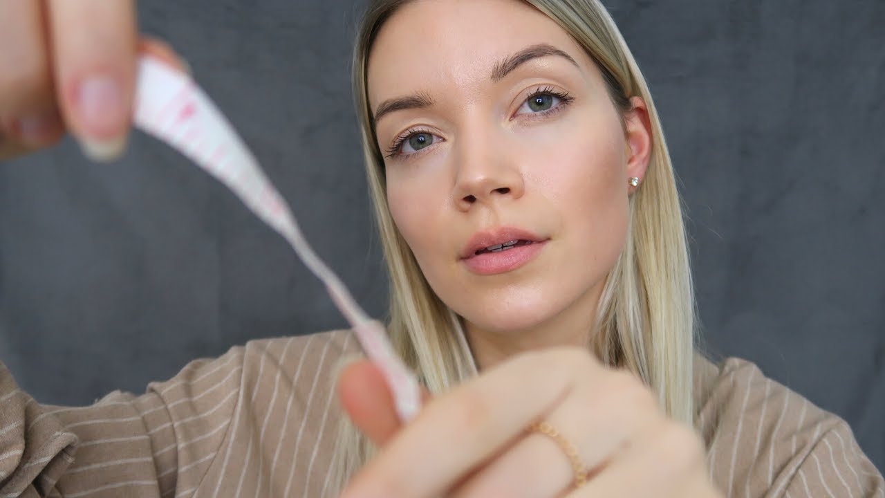 ASMR Face Measuring Roleplay (Soft Spoken)