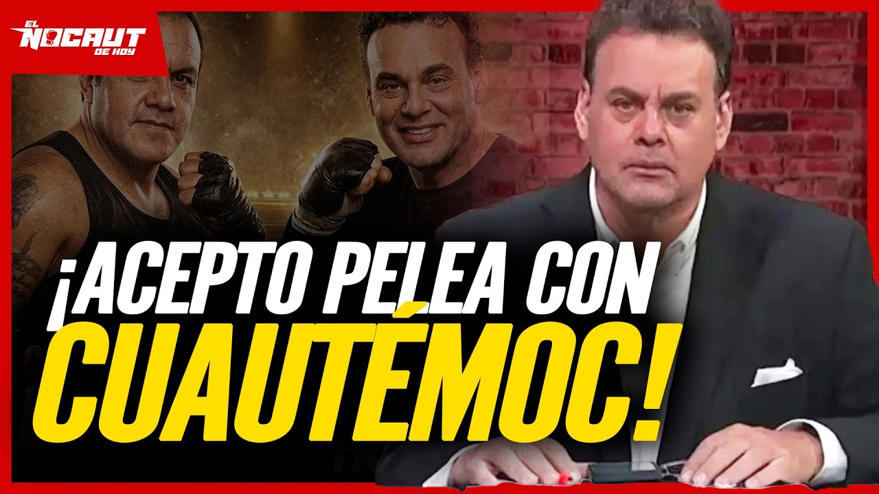 AS&Iacute; se PREPARA la SORPRESIVA PELEA entre CUAHUTEMOC BLANCO y DAVID FAITELSON para RING ROYALE 2
