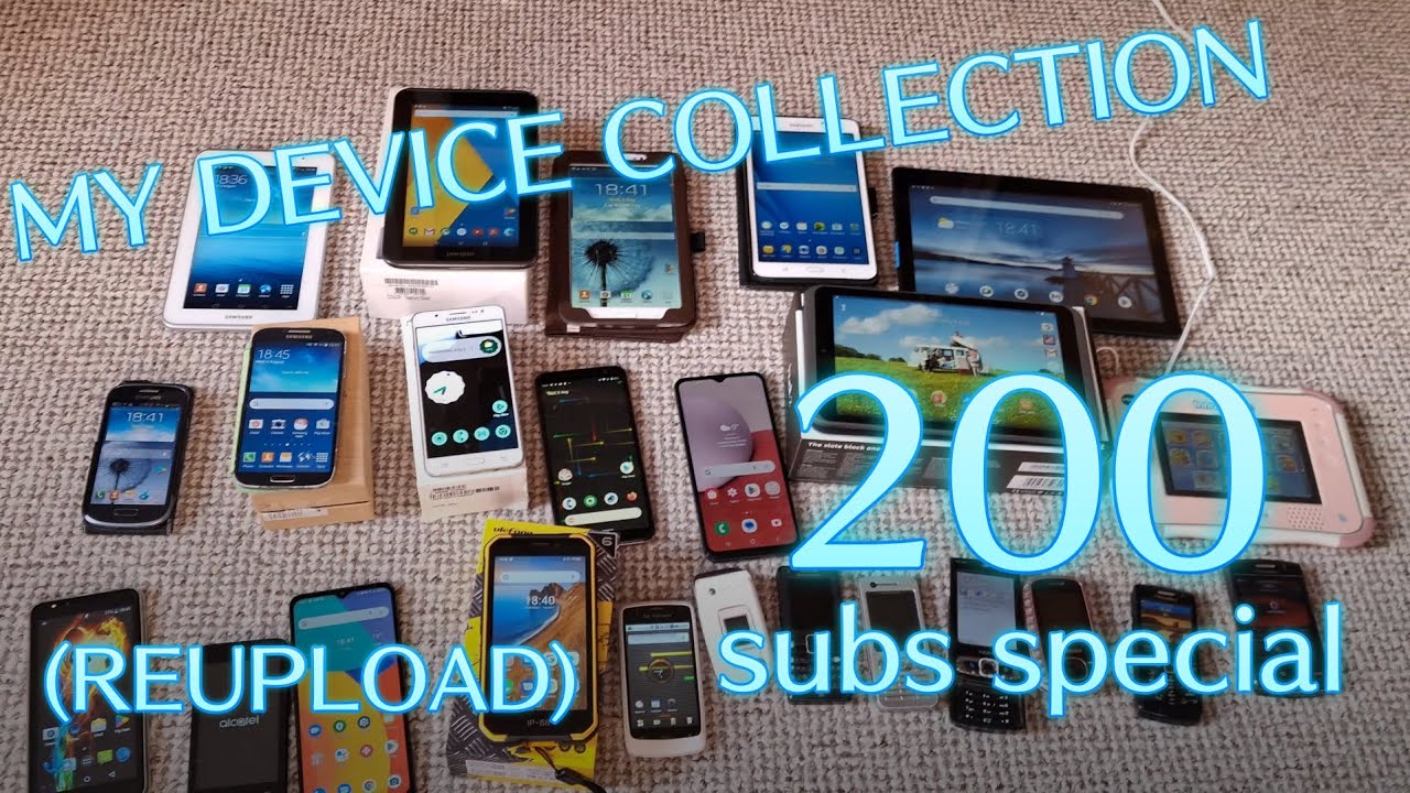 [REUPLOAD] My Device Collection (Mid-2025) — 200 Subscriber Special!