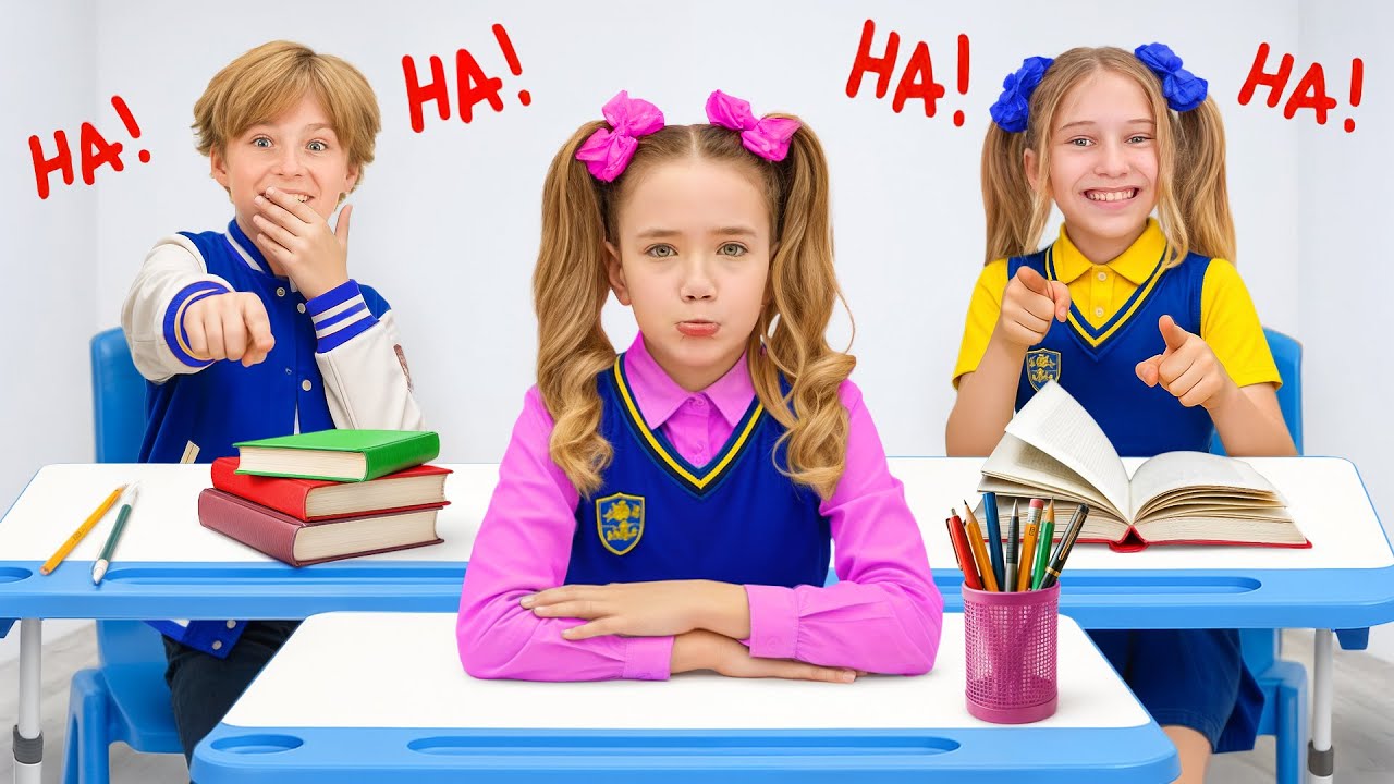 Kids help each other and stop bullying at school
