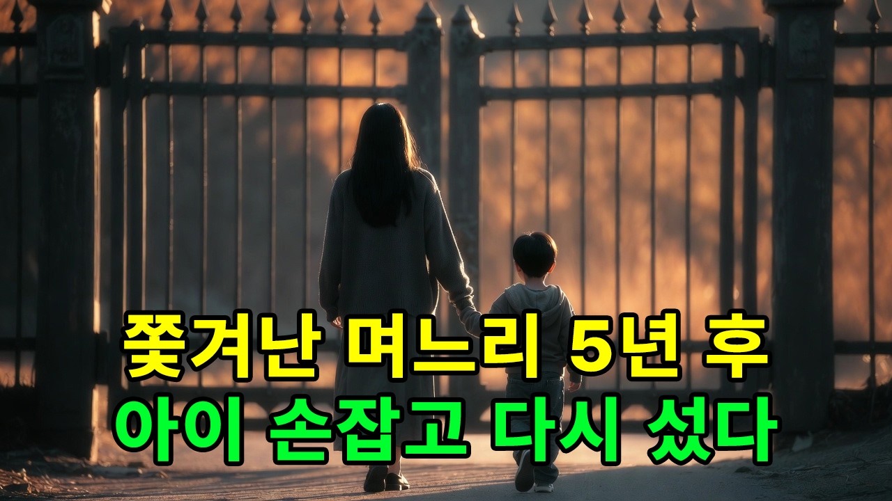 “나가라.” 빗속에 쫓겨난 며느리… 5년 후, 아이 손잡고 돌아오다 | 시니어 사연