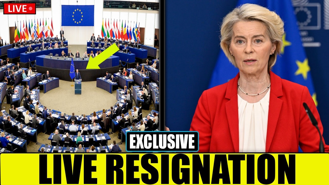 🔥 Tensions Explode as von der Leyen Confronted in EU Parliament