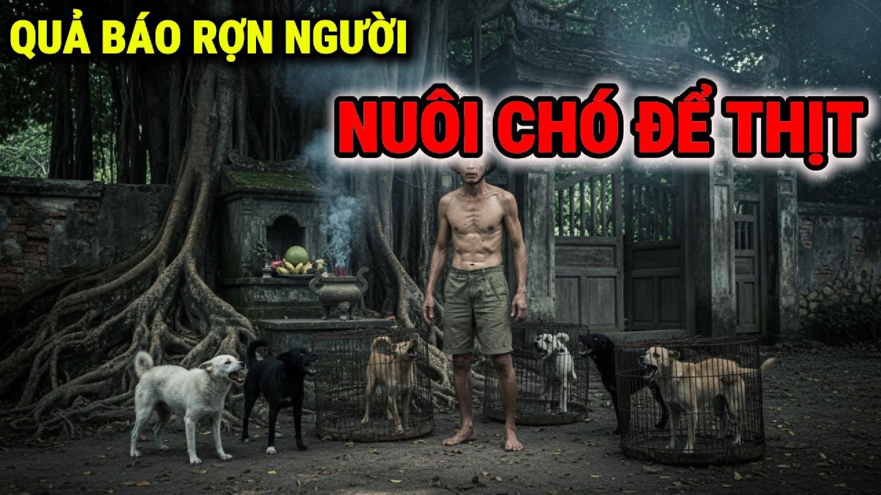 NUÔI CHÓ ĐỂ THỊT | Truyện NHÂN QUẢ Có Thật Về QUẢ BÁO SÁT SINH