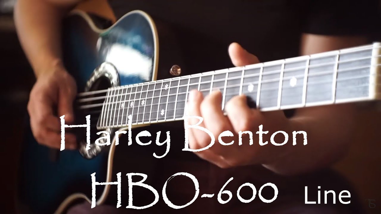 Harley Benton HBO-600 with nylon strings ! Mic & line comparison.