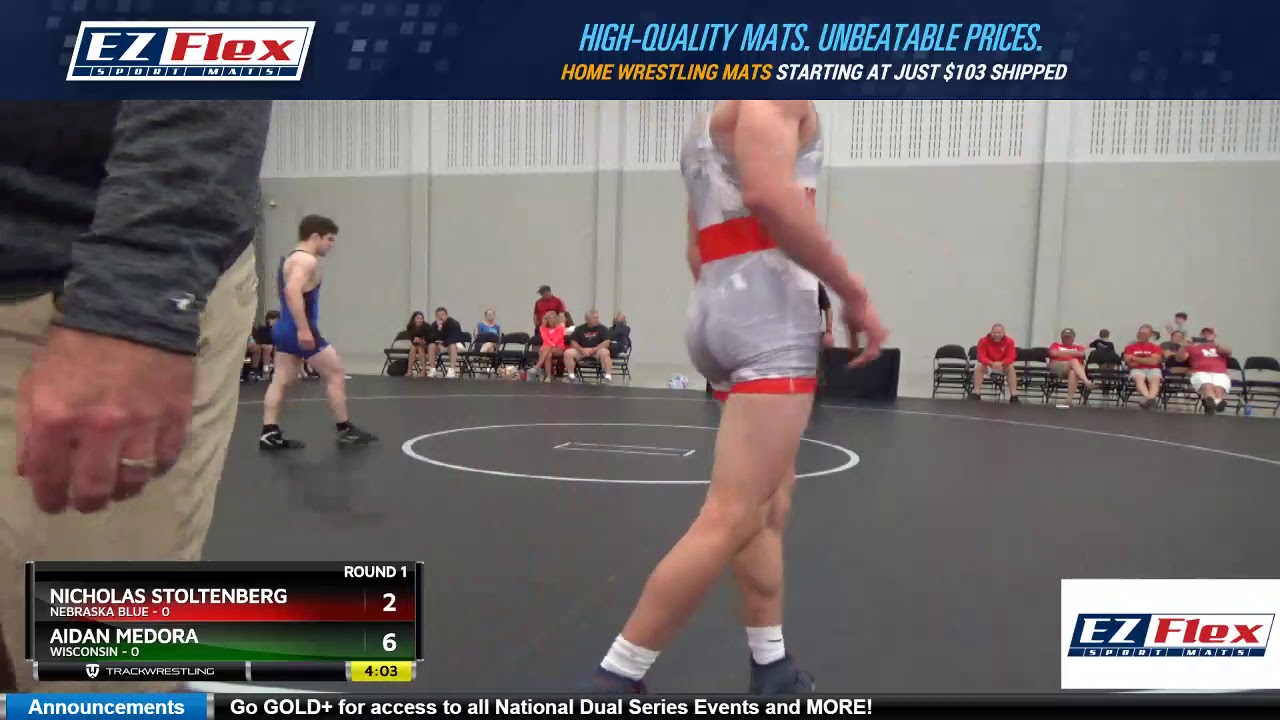 Mat 5 145 Nicholas Stoltenberg Nebraska Blue Vs Aidan Medora Wisconsin