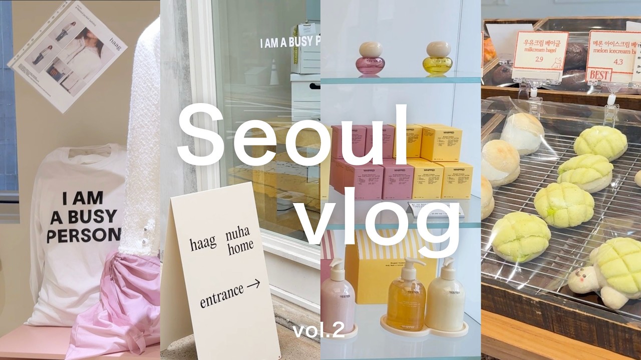 【韓国vlog②】一人旅🤍聖水/明洞/西村の話題スポット12選🛍駱山公園の夜景✨早朝便までSPAatHOMEで過ごす🧖🏻‍♀️♨️
