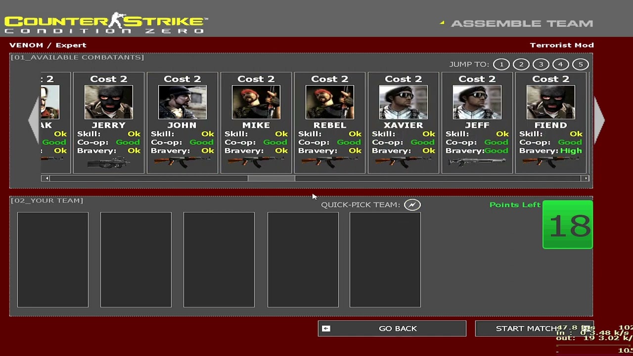 Counter strike condition zero Full Terrorist Mission Pack
