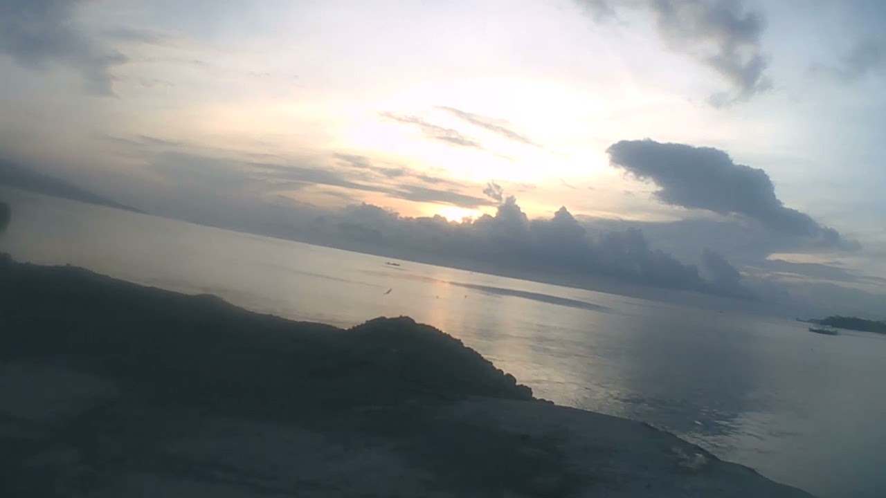 Sunrise where the Bohol Sea meets the Ta&ntilde;on Strait. 8