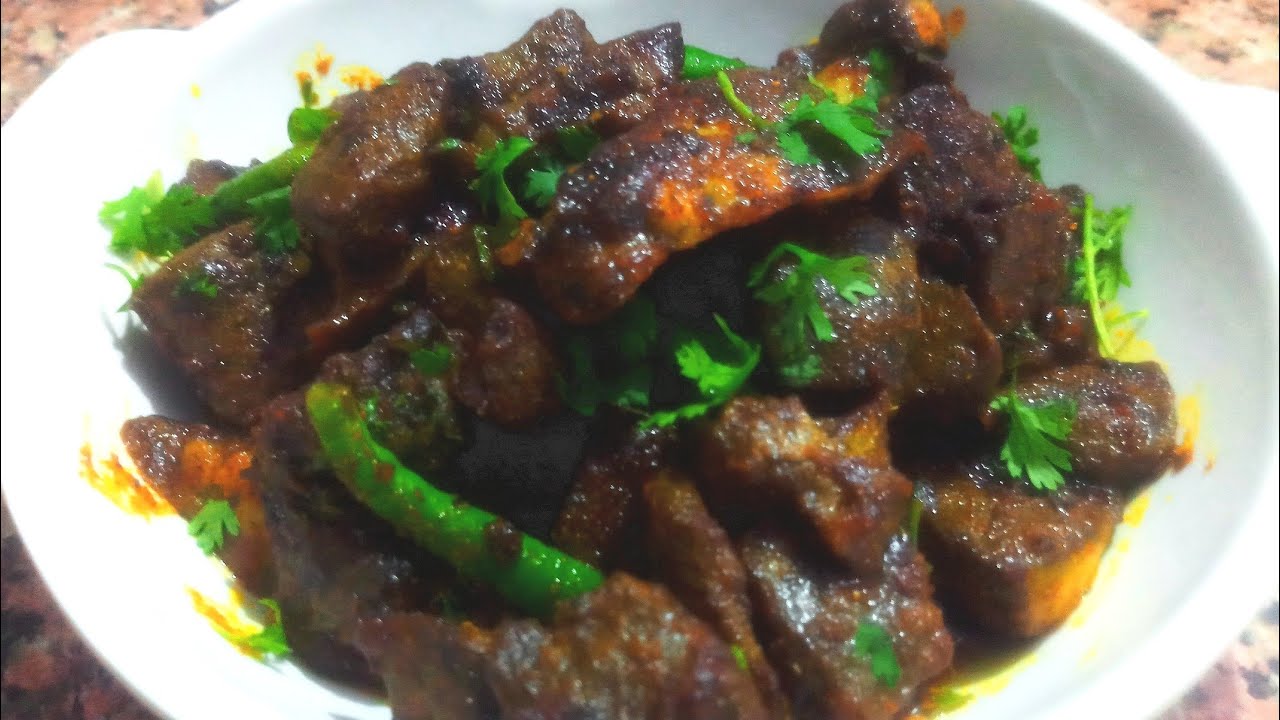 LAMB'S LUNGS, LIVER ,HEART FRY/ HOW TO MAKE LAMB LUNGS HEART ANS AND LIVER .