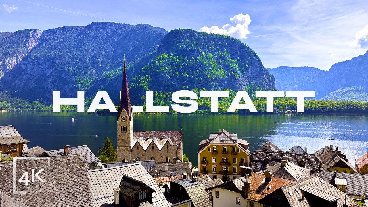 Hallstatt Austria Fairy Tail Walking Tour 4K 🇦🇹 Most Beautiful Village ASMR with Free Itinerary
