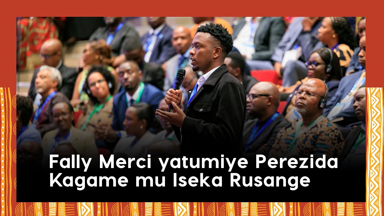Fally Merci yatumiye Perezida Kagame mu Iseka Rusange 'Gen-Z Comedy'