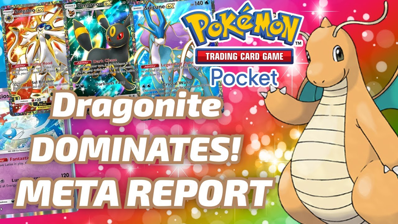 Suicune is OVERRATED! Dragonite DOMINATES! NEW & BEST DECKS META REPORT for Pokémon Pocket