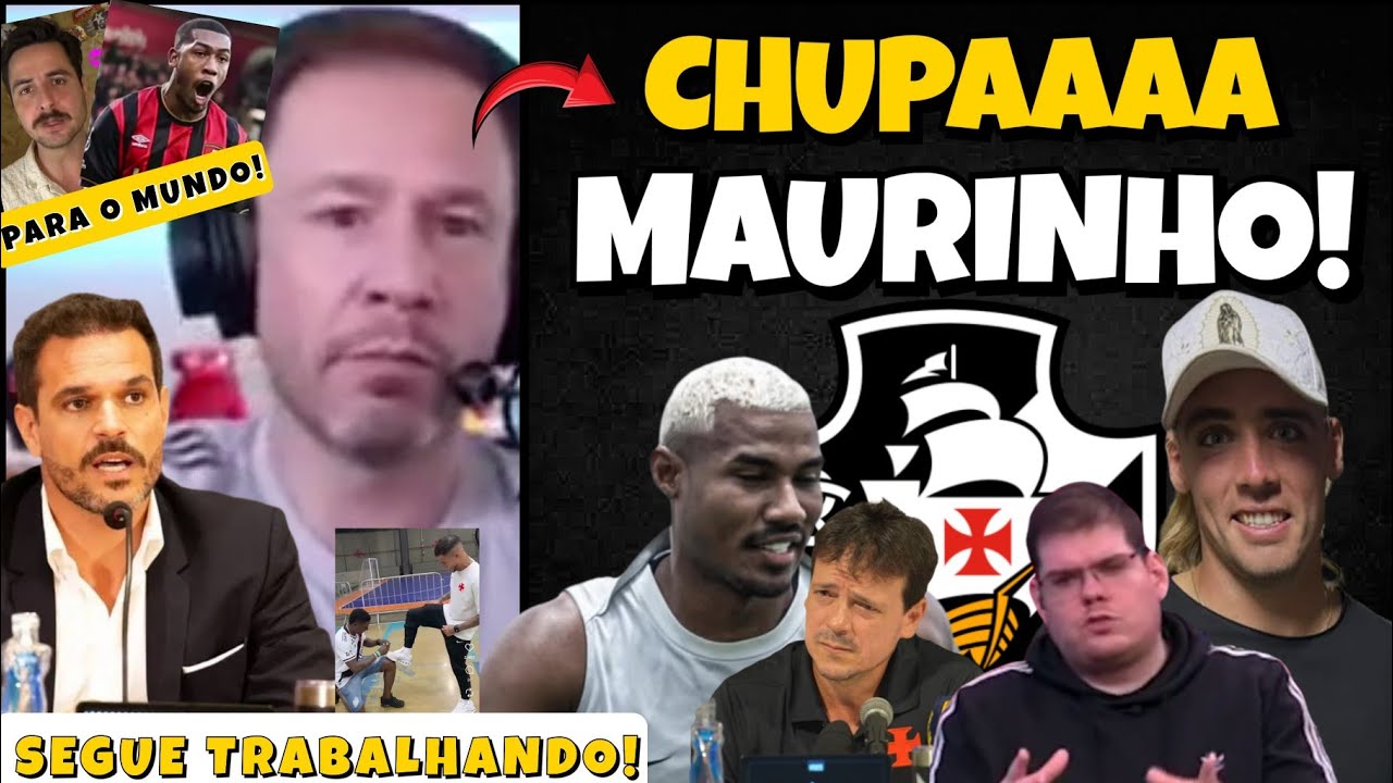 TIAGO LEIFERT DÁ AULA AO MAURINHO: “TEM QUE REFORÇAR” | CAZÉ COBRA: DINIZ, OLHA ESSE TIME DO VASCO!