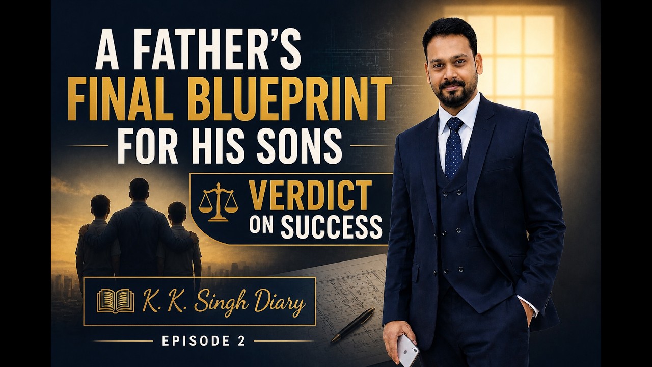 The Law of Wealth: Why Money Always Returns to the Same 1% | K. K. Singh Diary| A Father's Advise
