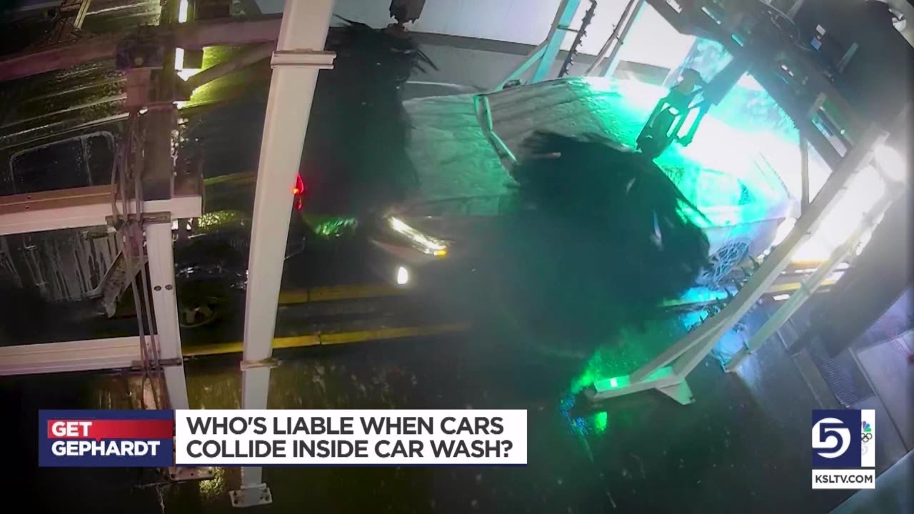 Get Gephardt: Who’s legally responsible for damage when cars collide in a car wash?