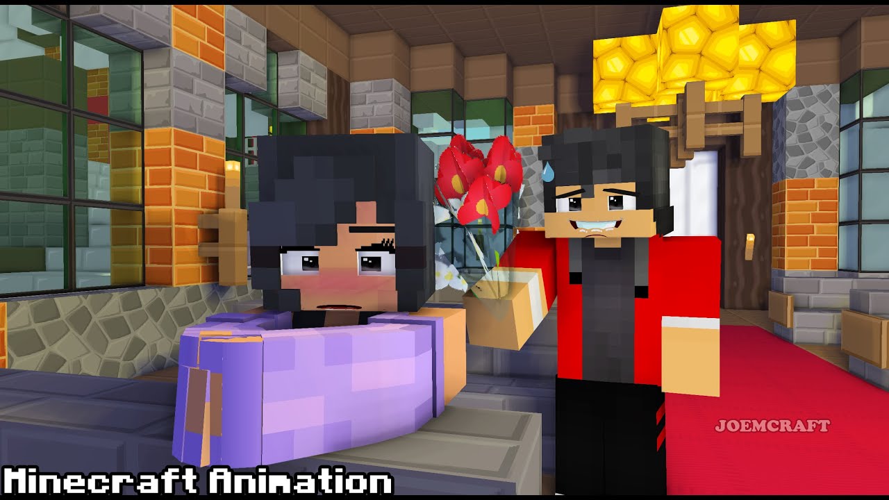 APHMAU & AARON: LOVE, RESTARTED 💙 - Minecraft Animaton