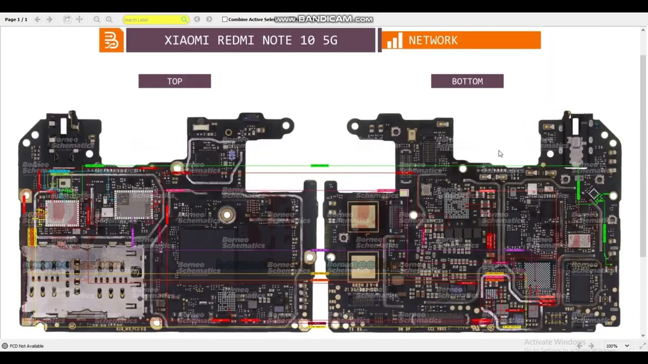 Xiaomi REDMI Note 10 5G complete Schematic diagram and hardware solution
