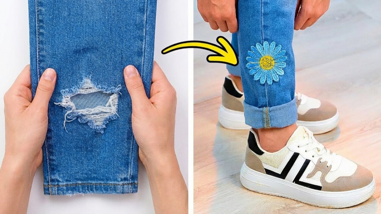 Turn Plain Clothes into Art with Embroidery 🧵✨