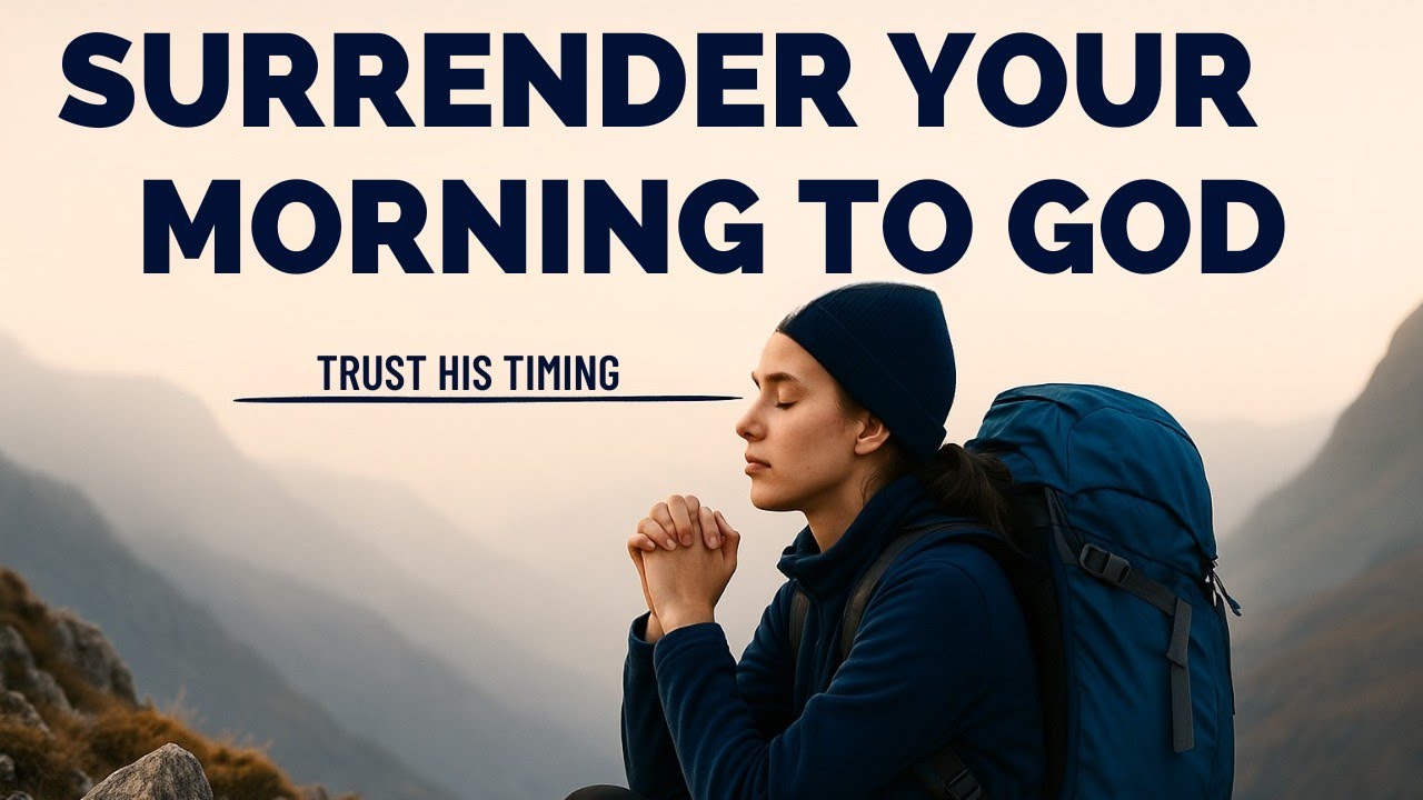 Lord, I Surrender This Morning — Help Me Trust Your Timing | Morning Prayer