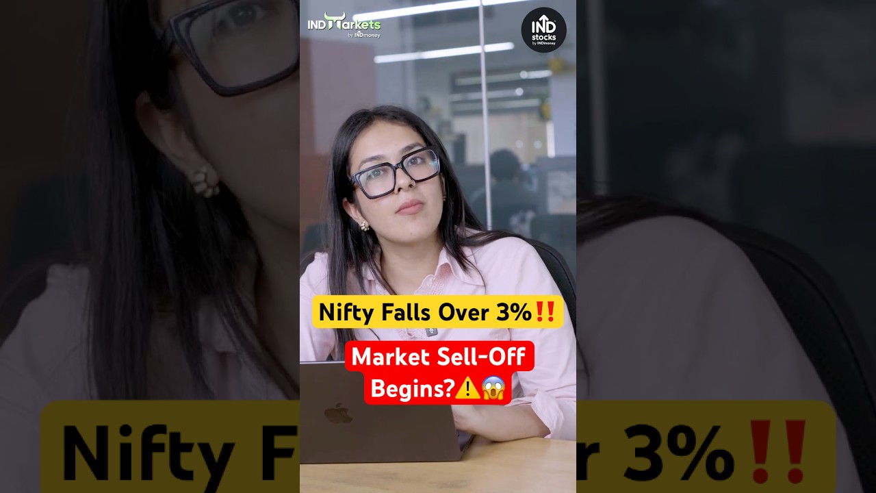 Nifty Falls Over 3% &ndash; What&rsquo;s Causing the Market Crash? War, Oil Prices & FII Selling