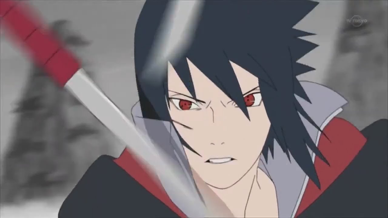Sasuke vs Killer Bee FULL FIGHT [60 FPS] (English subbed)