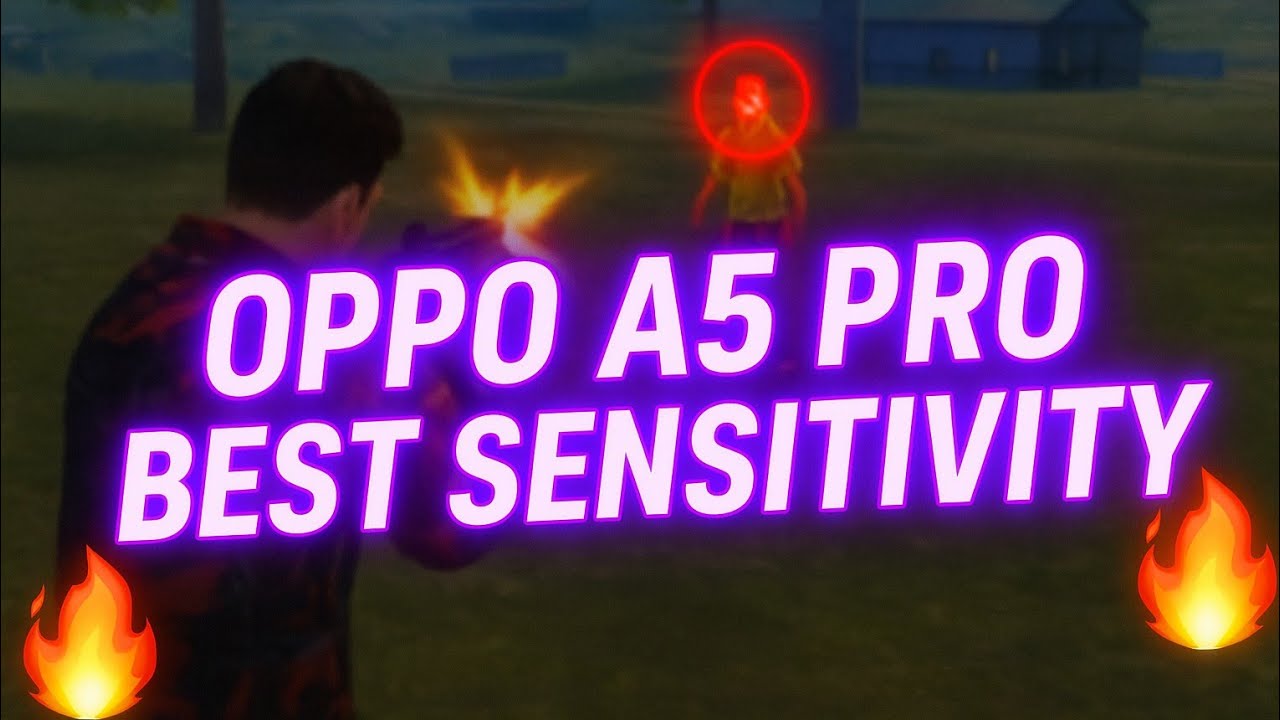 🔥OPPO A5 Pro Free Fire Max BestSensitivity Settings Trick NoobdaOPNo Recoil + Headshot