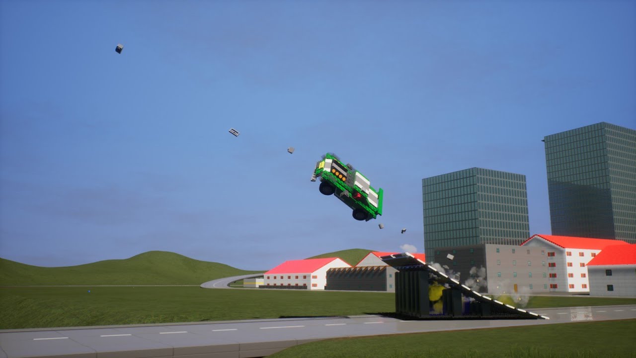 Brick Rigs Race Car Testing