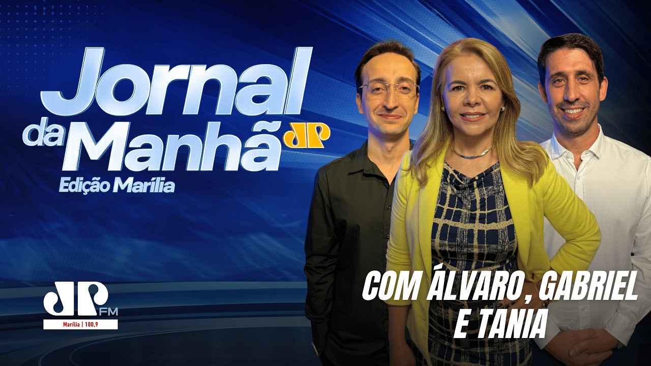 Jornal da Manhã Edição Marília | Entrevista com Álvaro, Gabriel e Tania | 26/02/2026