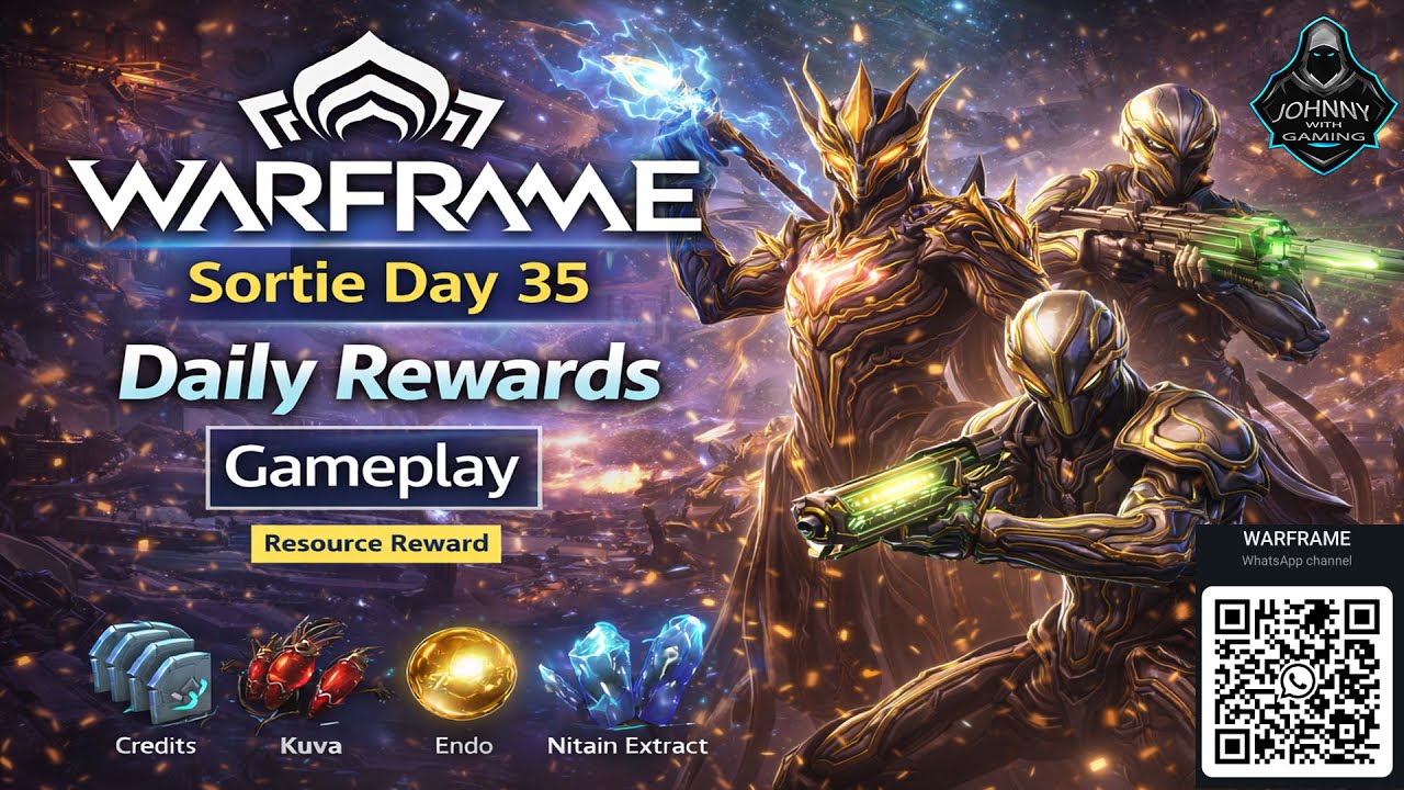 WARFRAME: Sortie Day 35 Gameplay (2026)