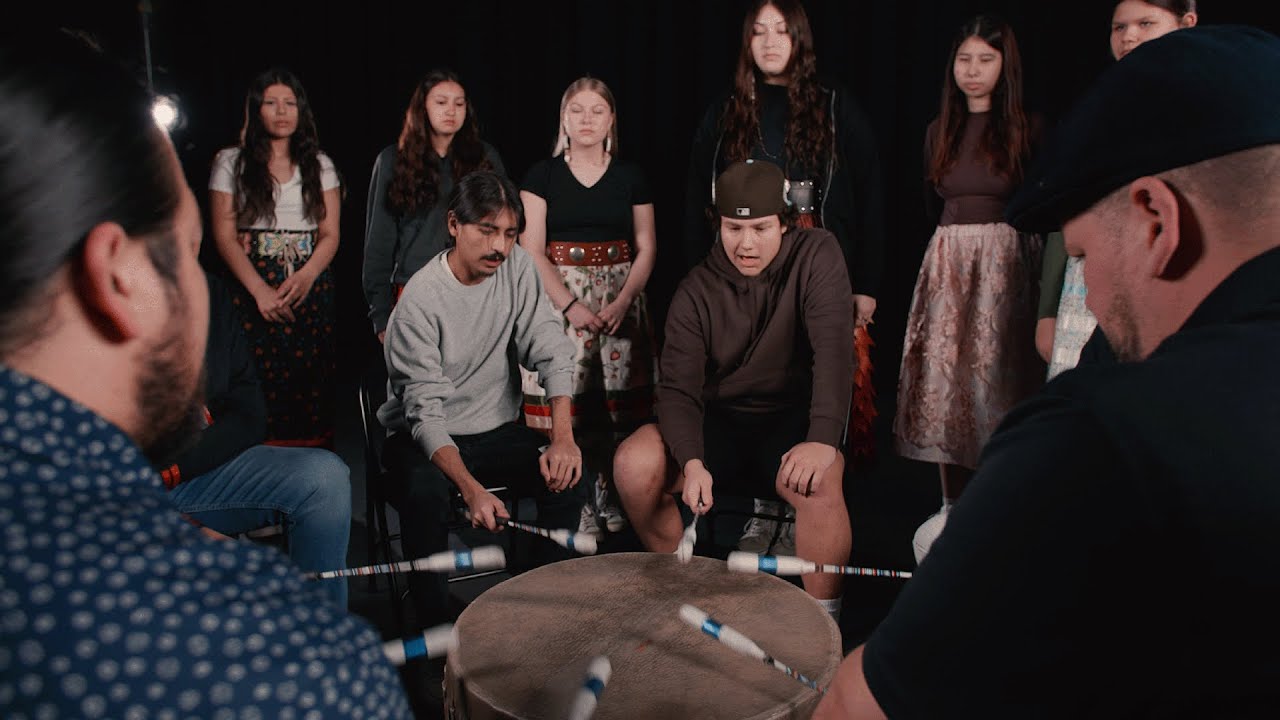 Mashkiiziibii Youth Singers Performance | Re/sound: Songs of Wisconsin
