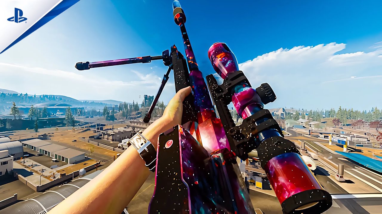 Perfect KATT AMR Sniper Gameplay in Warzone Solo