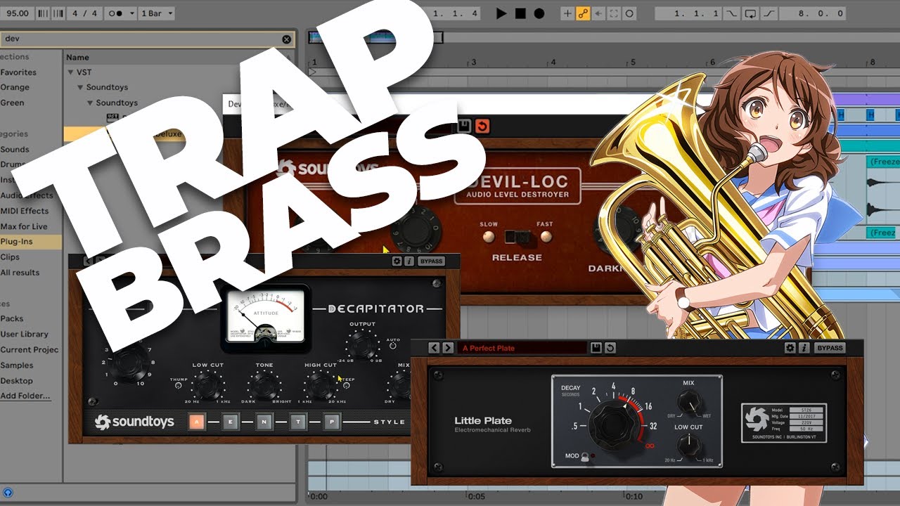 How to get Huge Trap Brass Stabs | Ableton Live Tutorial