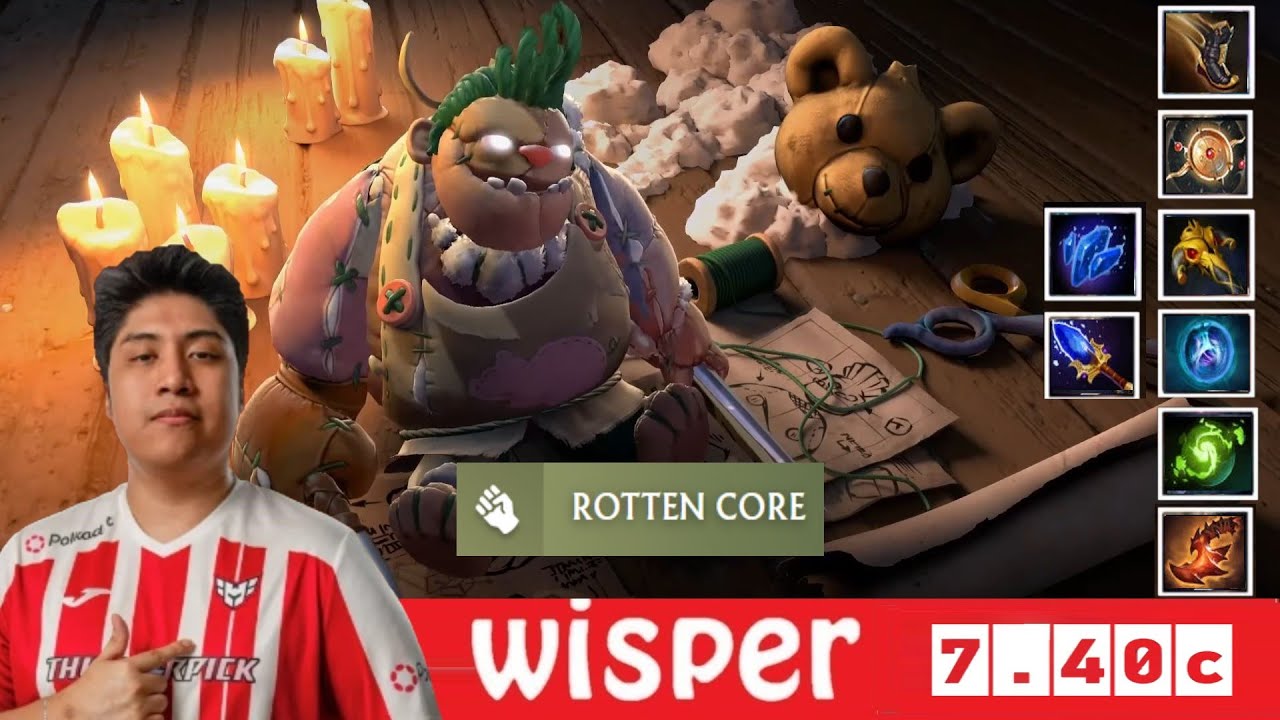 [DOTA 2] Wisper PUDGE [HEROIC vs REKONIX] [BLAST SLAM 6] [7.40c]