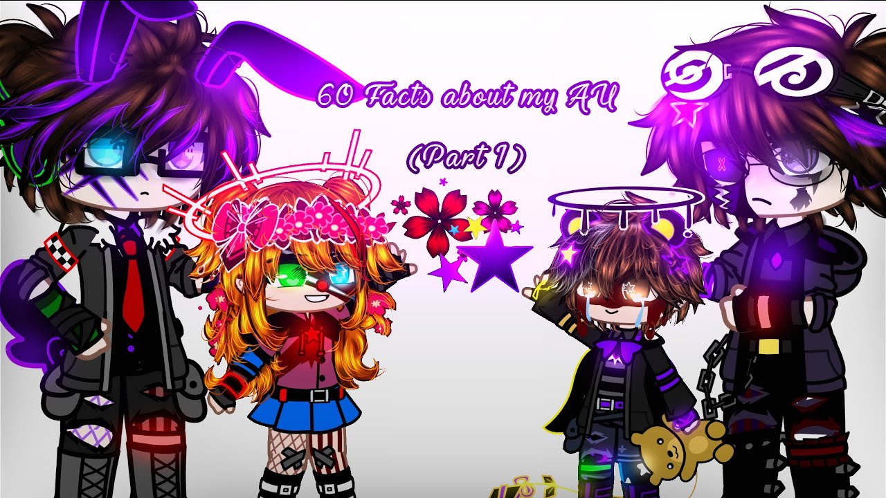 60 Facts About My FNaF AU || Part 1 || Afton Family || FNaF || Sparkle_Aftøn