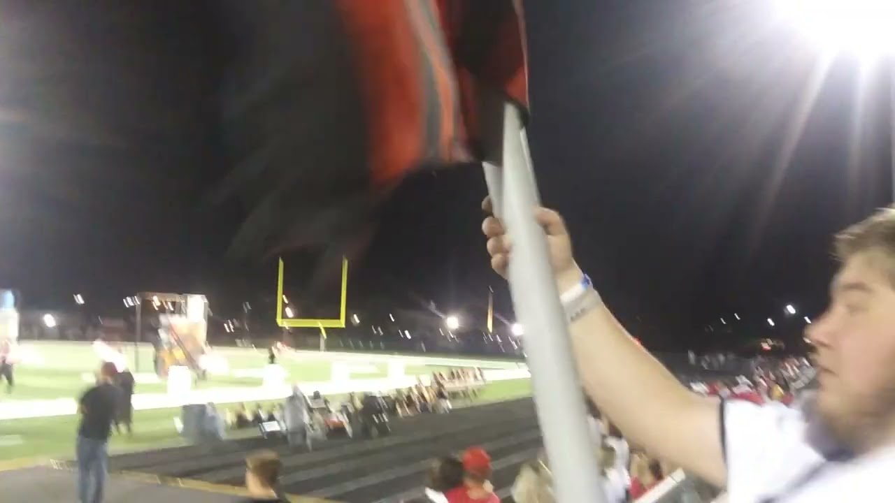 South Laurel High School band at half time there so amazing I have one thing for u go cardinals