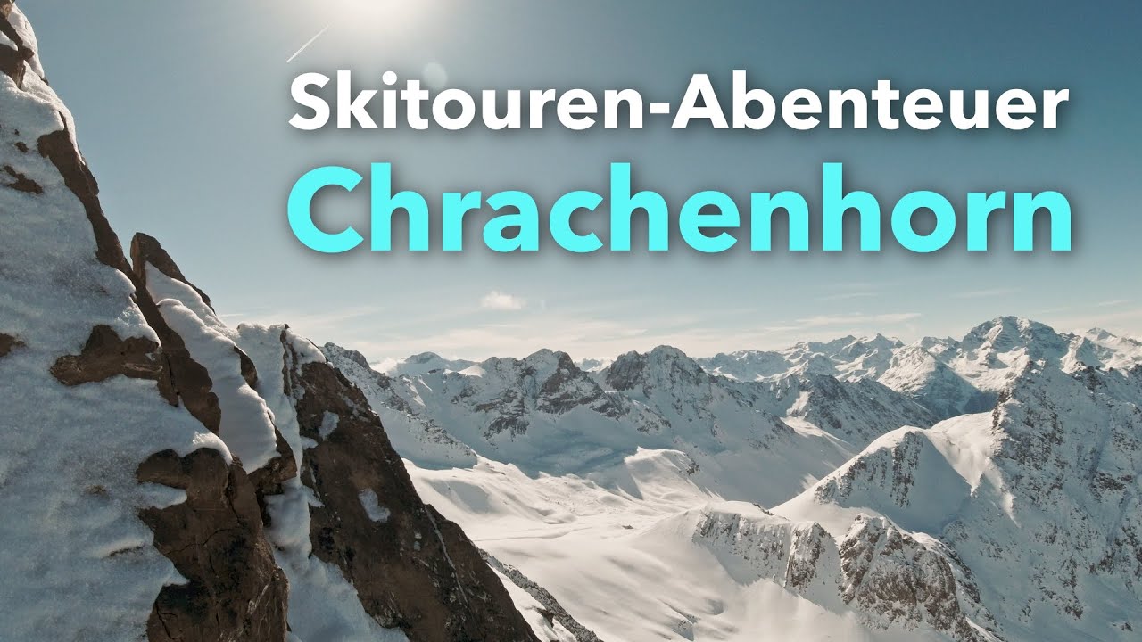 Backcountry Ski Adventure: CHRACHENHORN from DAVOS Monstein 🇨🇭 Swiss Alps