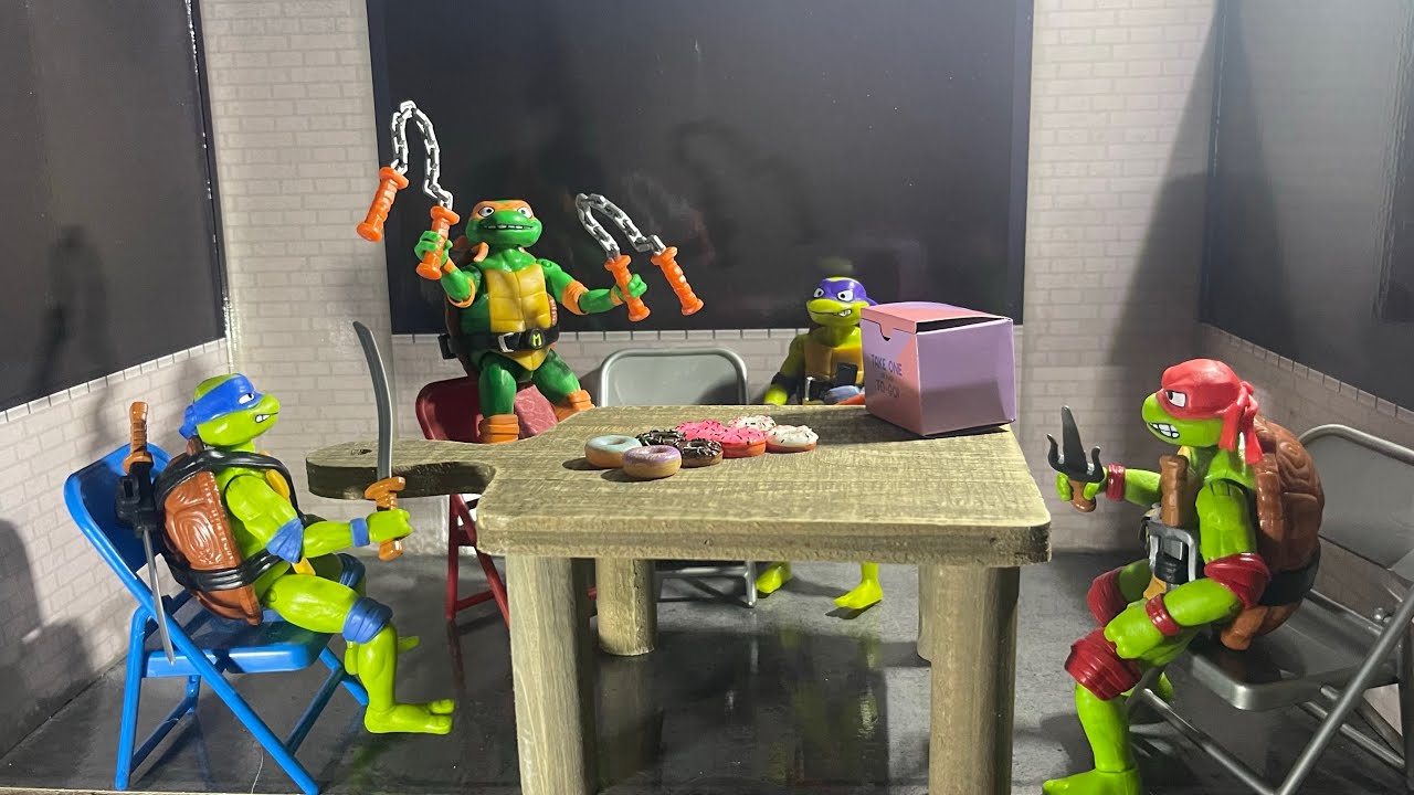 Фигурки TMNT Mutant Mayhem — это весело.