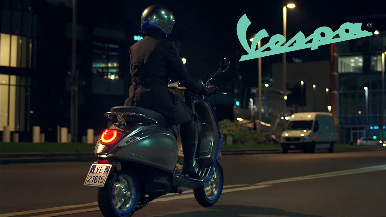 Vespa Elettrica - The New Electric Scooter