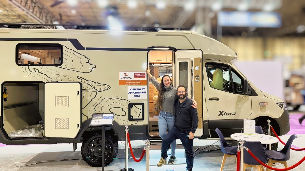 Lo NUNCA visto en una FERIA del CARAVANING 🇬🇧