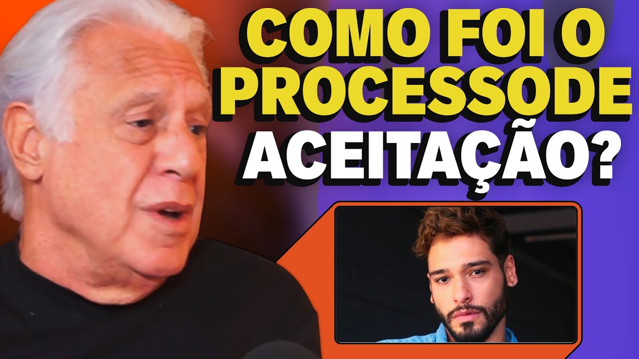 ANTONIO FAGUNDES EXPLICA COMO LIDOU COM O PROCESSO DE ACEITAÇÃO DA SEXUALIDADE DO FILHO 
