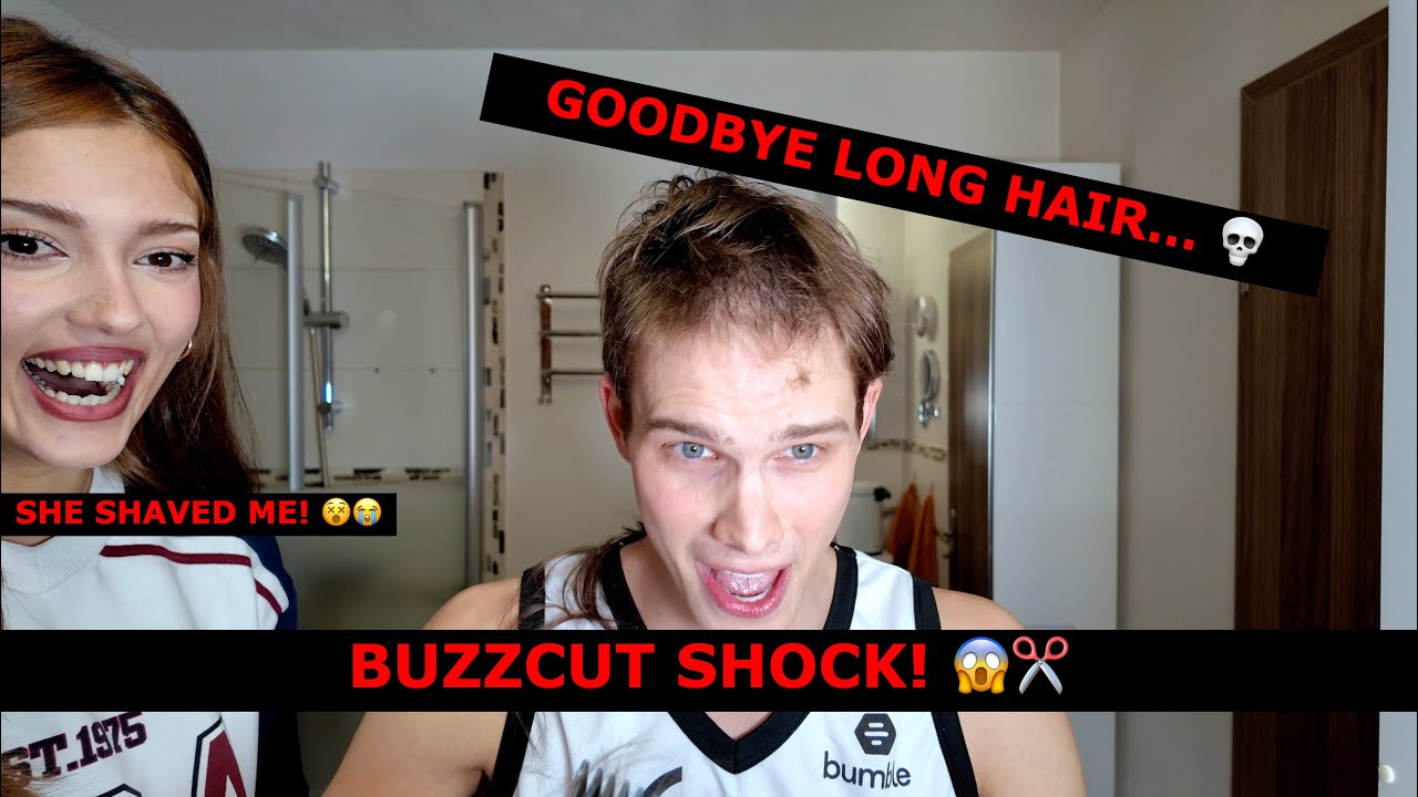 Ich wurde rasiert😭 – Der Buzzcut-Schock meines Lebens! 😨🤯