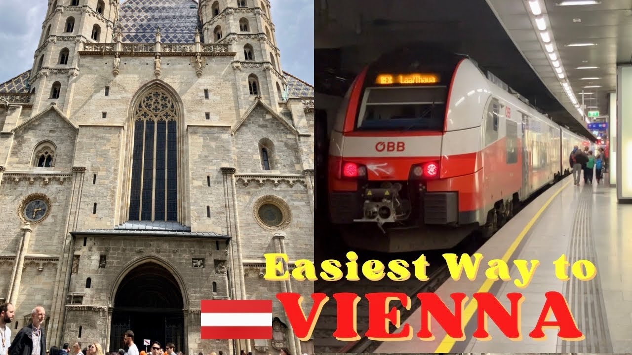 🛬 Just Landed in Vienna? Here’s the Easiest Way to Get to St. Stephen’s Cathedral by Train! 🚆⛪