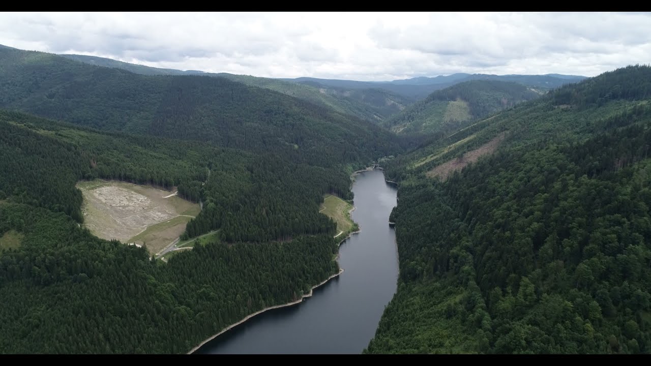 Lake of Ostravice's Dam