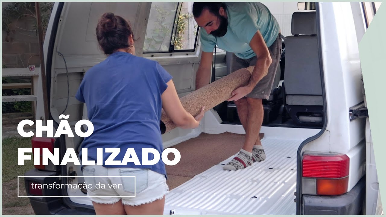 ISOLAMENTO DO CHÃO na nossa VW T4 + SOLUÇÃO BARATA PARA CAMA | Transformação da Van