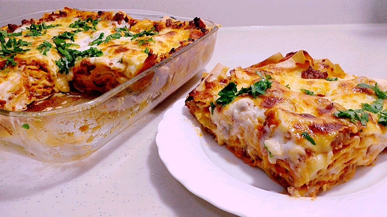 لازانيا\طريقة عمل لازانيا سهلة وسريعة/   \Lasagna\Lazania