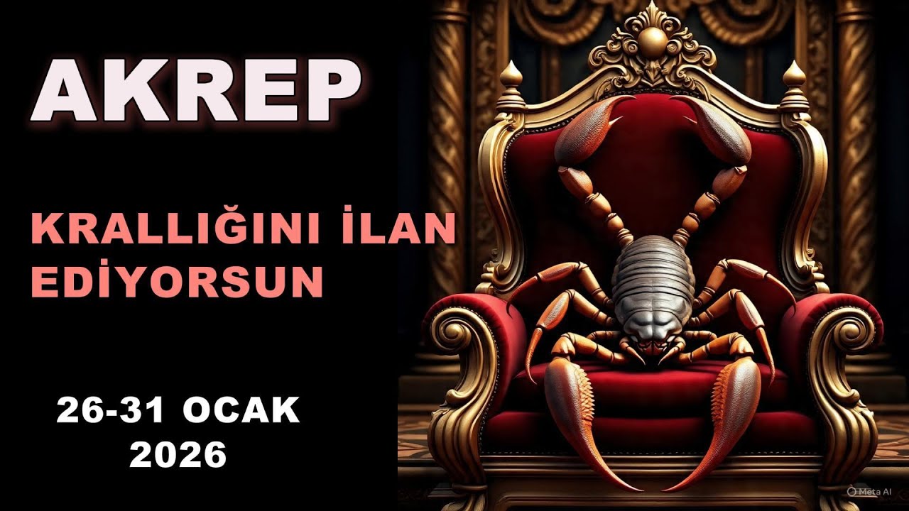 AKREP BURCU - Krallığını İlan Ediyorsun