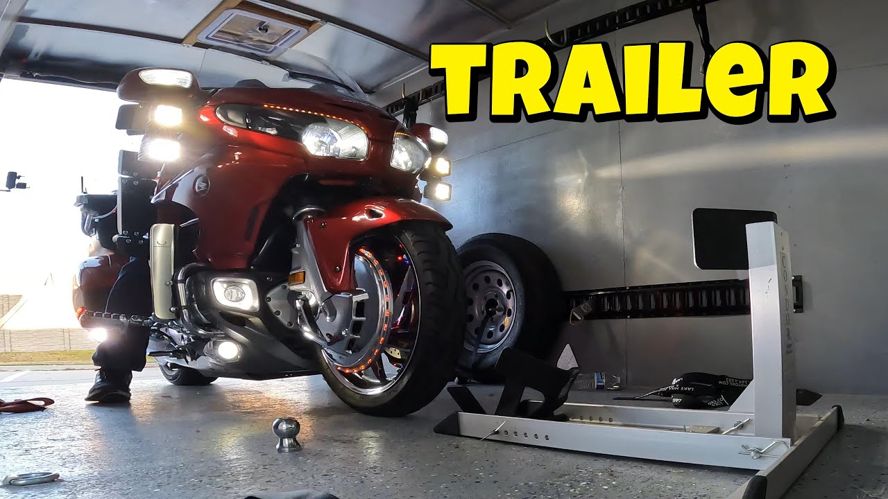 How to Trailer a Honda Goldwing | Safely Load & Tie Down